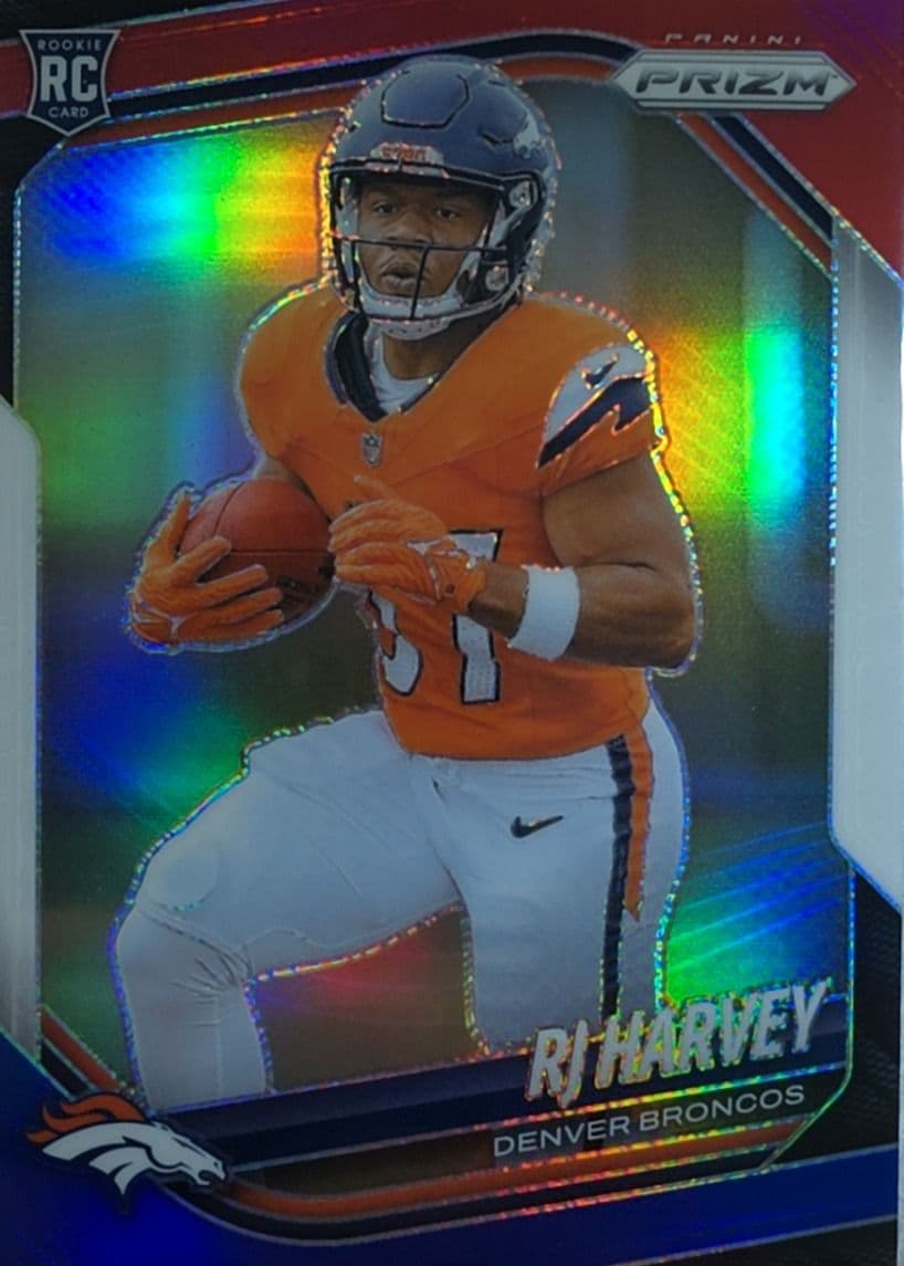 RJ Harvey 2025 Prizm Red White Blue