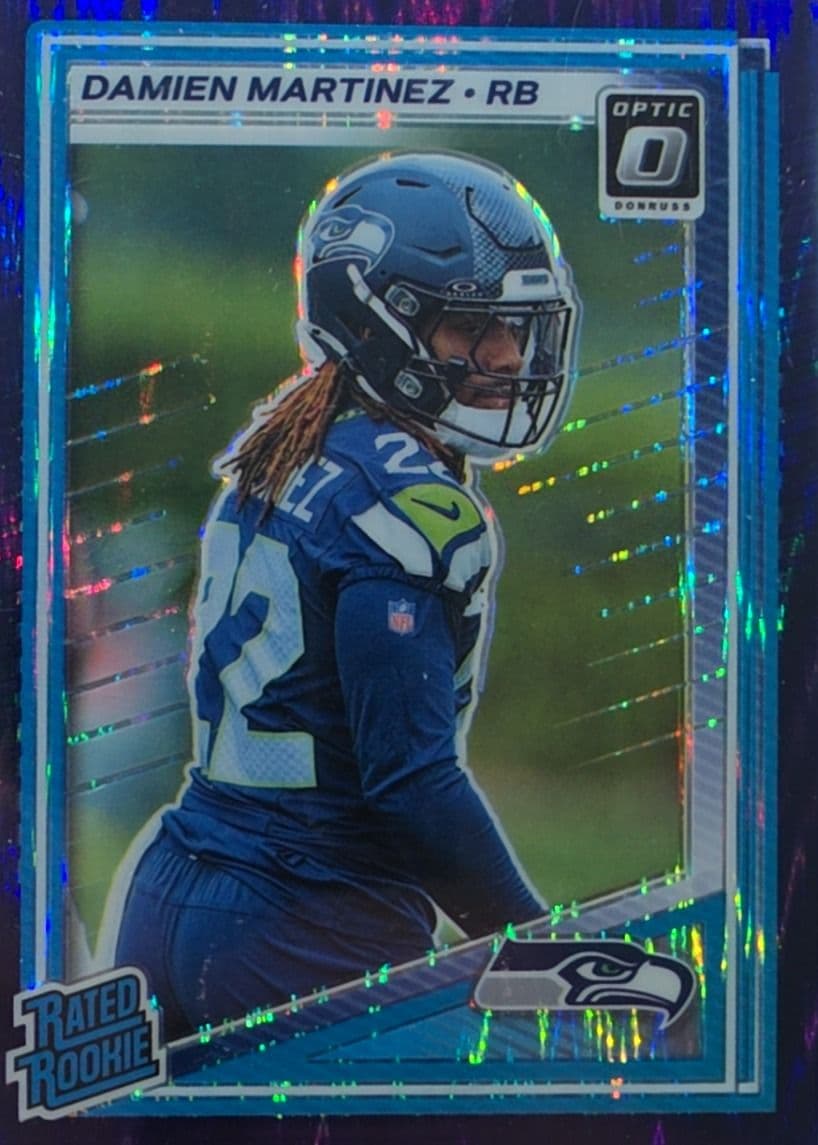 Damien Martinez 2025 Optic Purple Shock