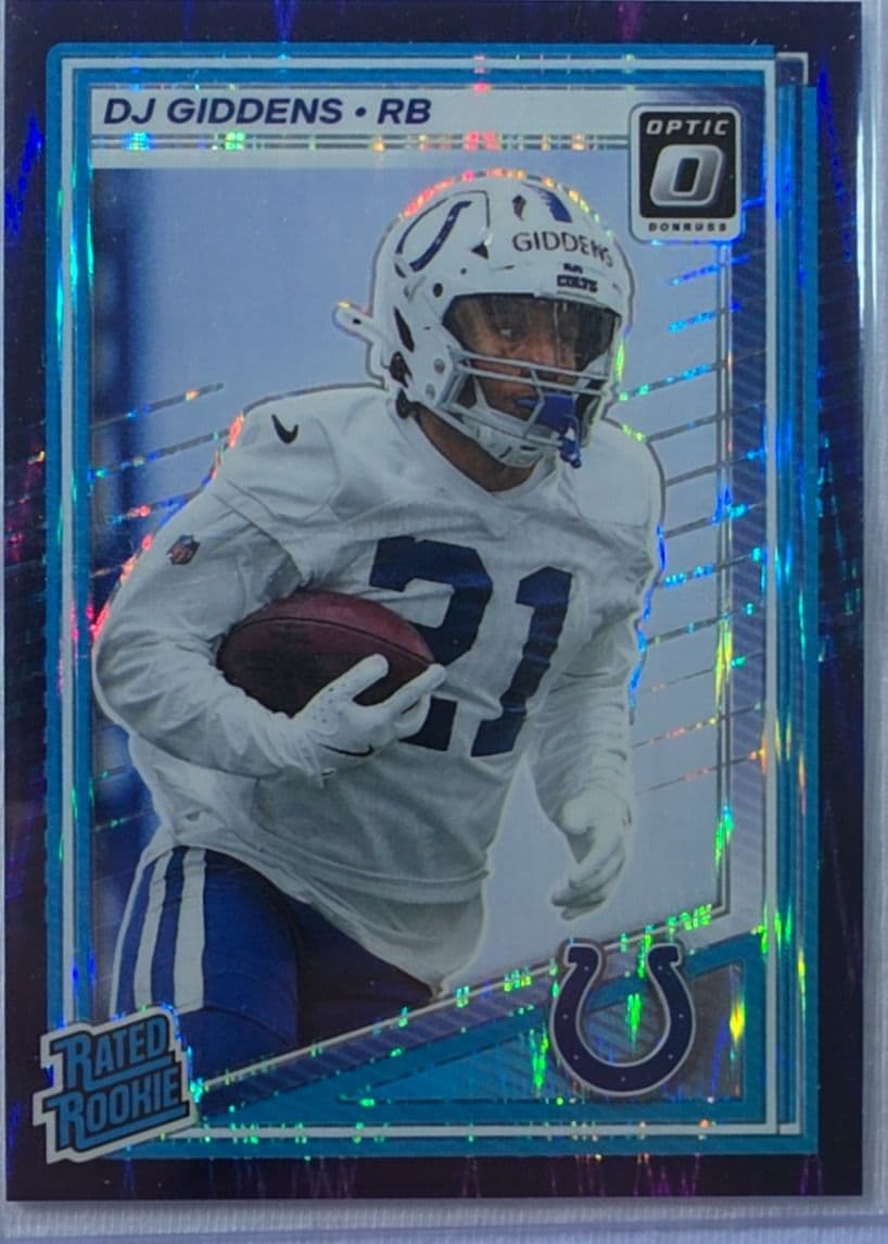 DJ Giddens 2025 Optic Purple Shock