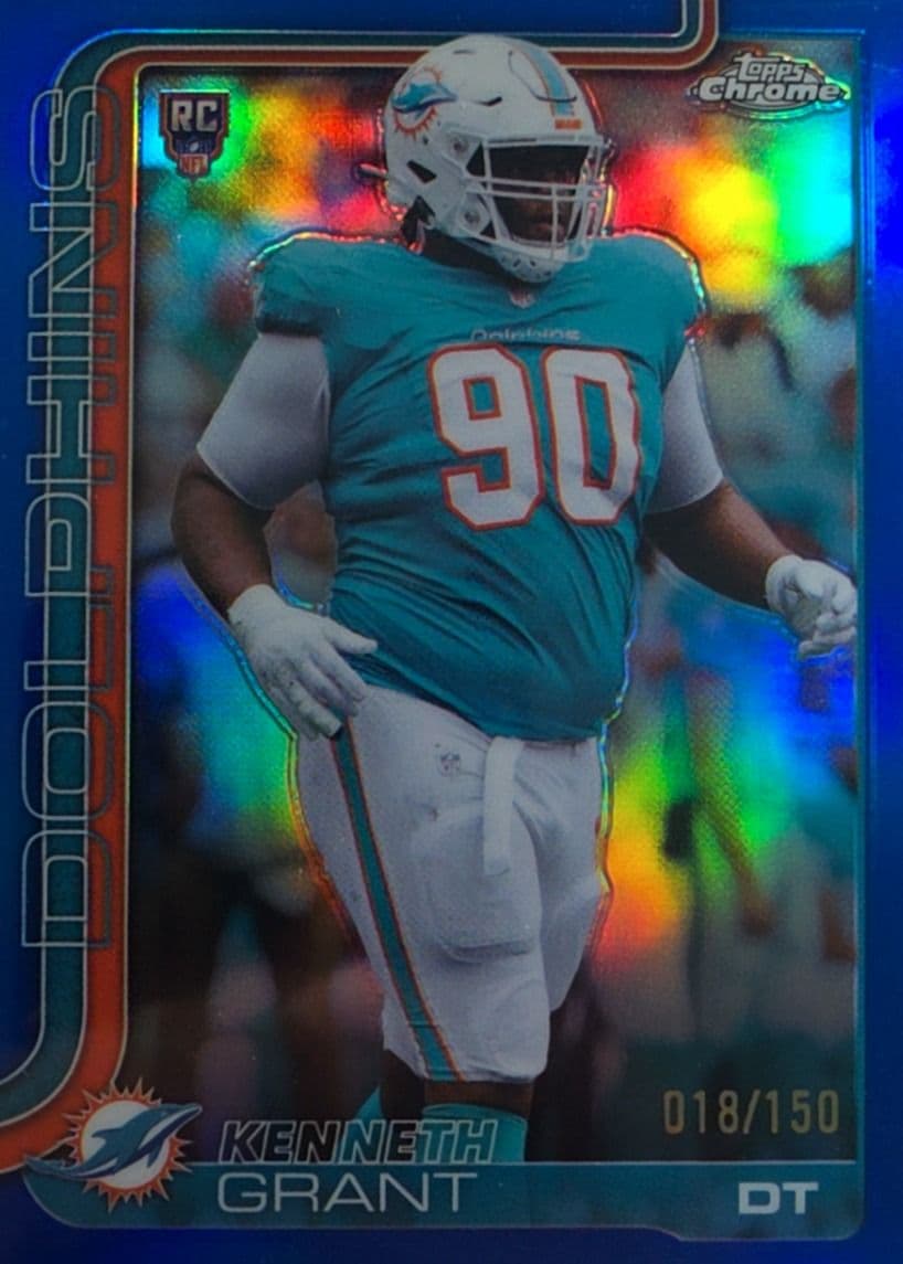 Kenneth Grant 2025 Topps Chrome Refractor