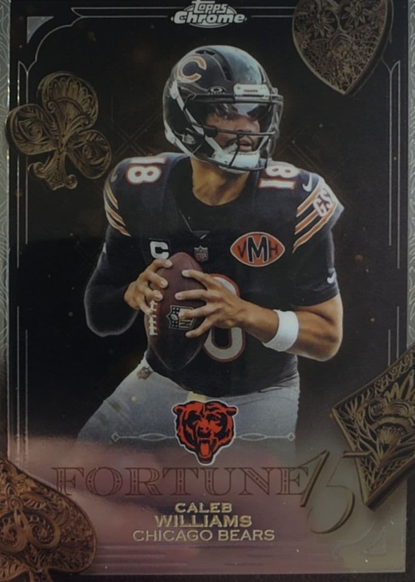 Caleb Williams 2025 Topps Fortune