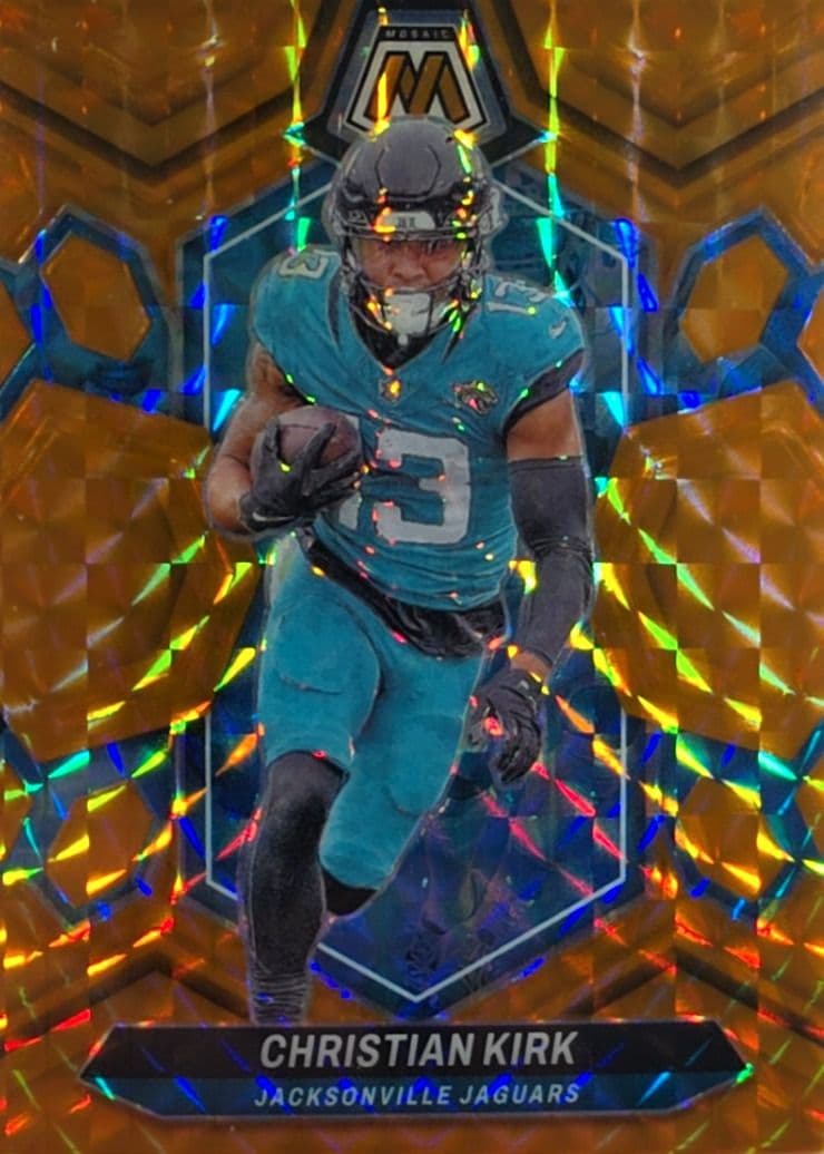 Christian Kirk orange mosaic