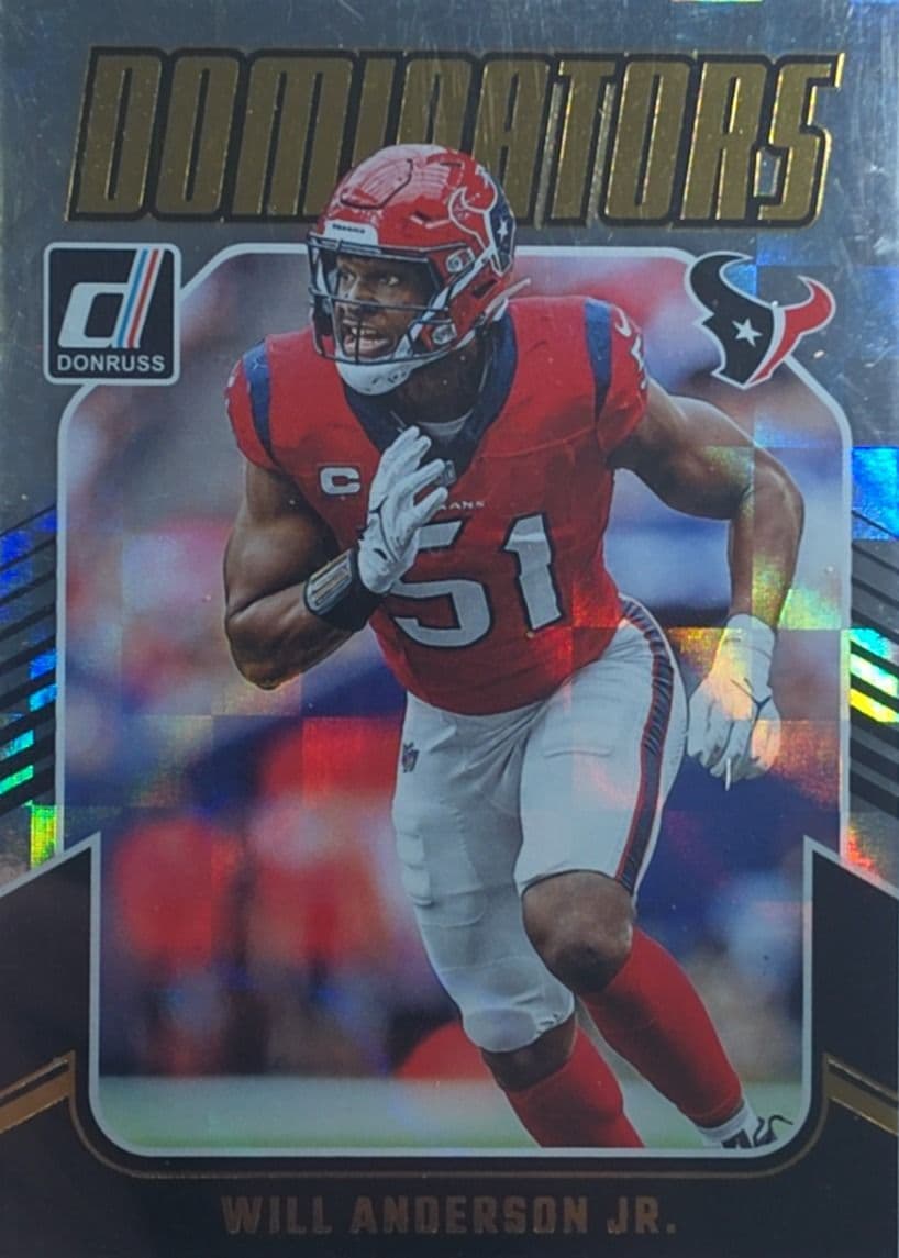 Will Anderson Jr 2024 Donruss Dominators