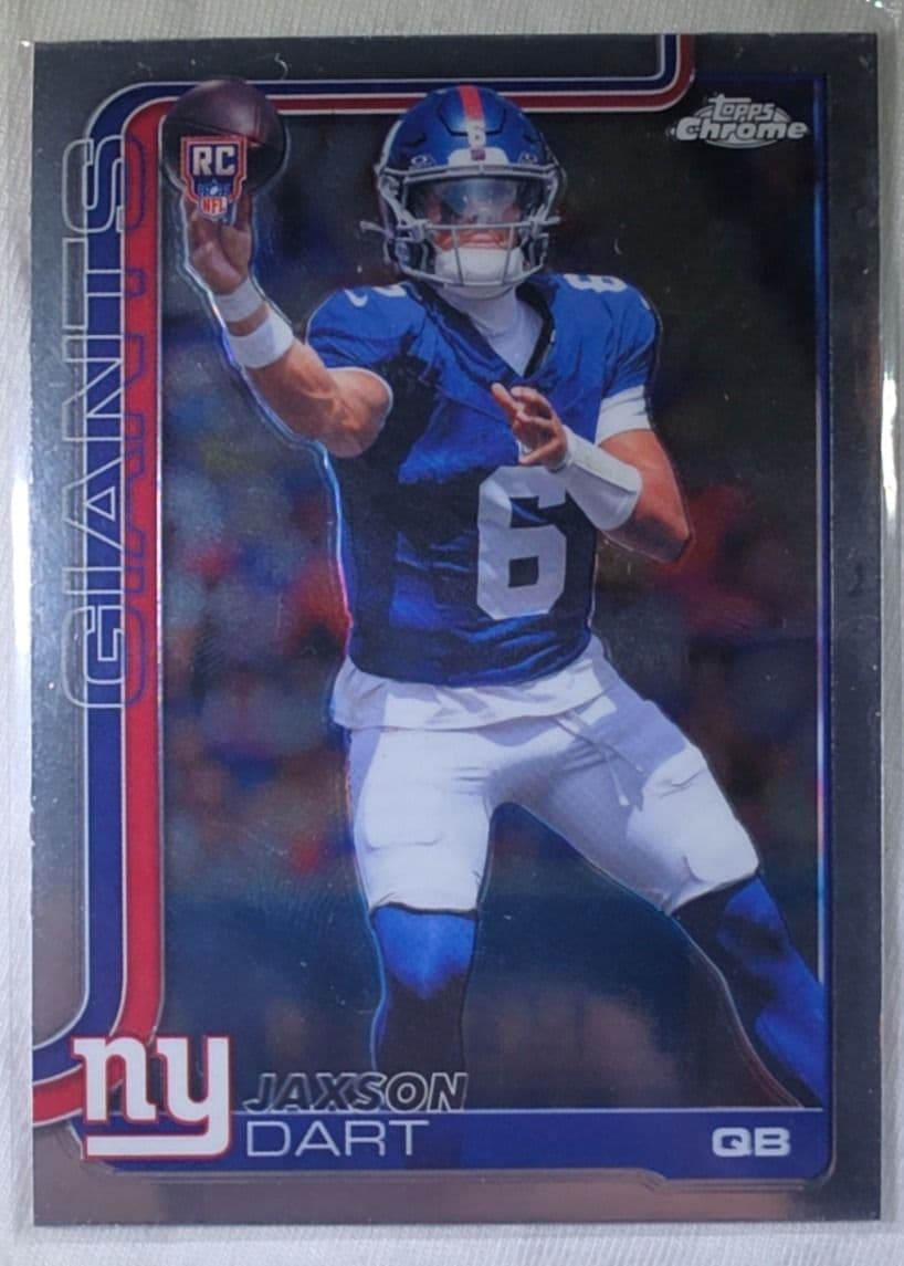 Jaxson Dart 2025 Topps Chrome