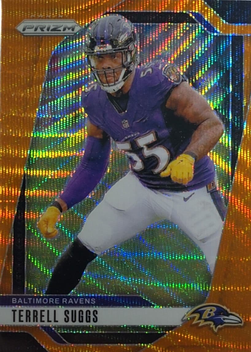 Terrell Suggs 2024 Prizm Orange