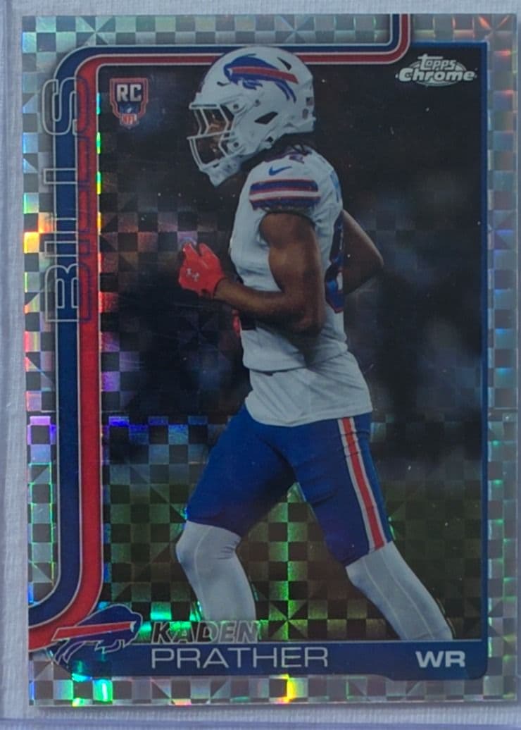 Kaden Prather 2025 Topps Chrome Xfractor
