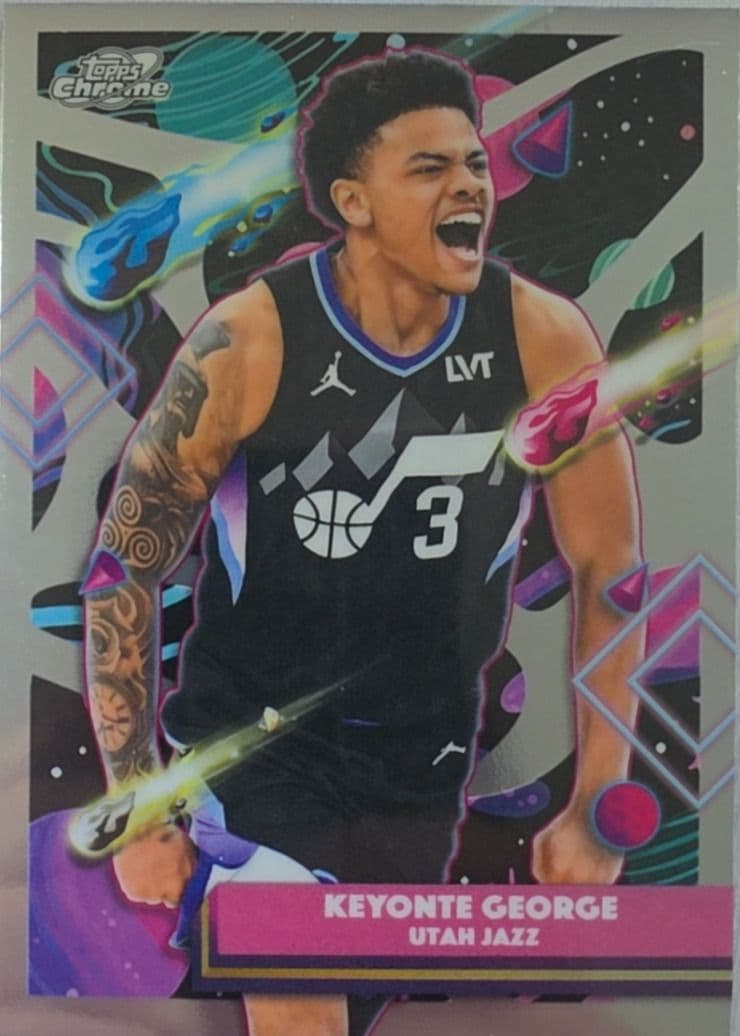 Keyonte George 2026 Topps Cosmic Chrome
