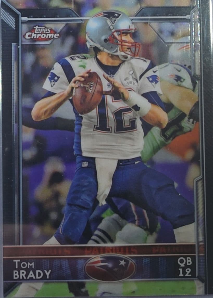 Tom Brady 2015 Topps Chrome