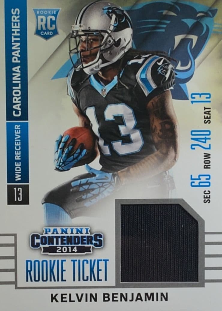Kelvin Benjamin 2014 Contenders Rookie Ticket