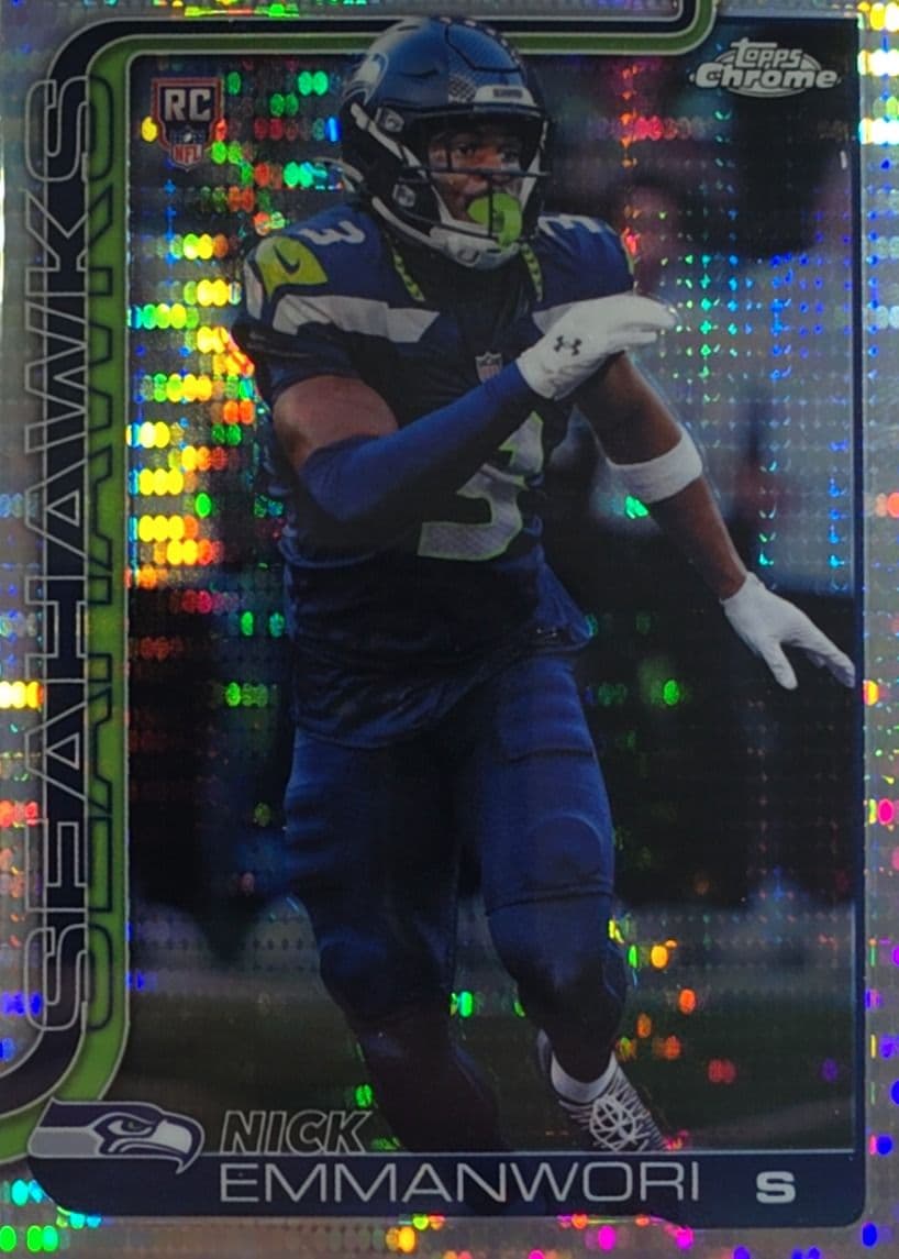 Nick Emmanwori 2025 Topps Pulsar