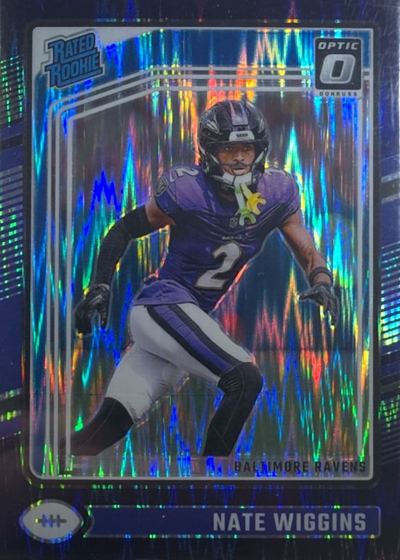 Nate Wiggins 2024 Optic Purple Pulsar