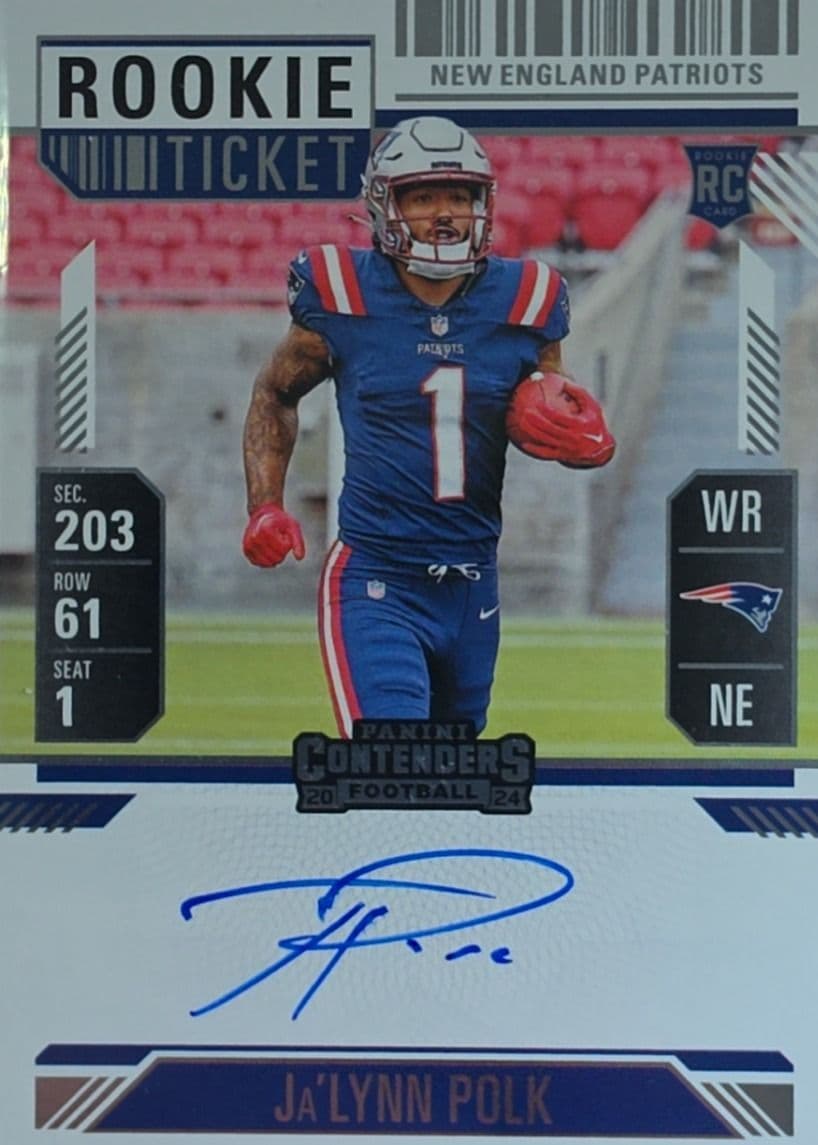 JaLynn Polk 2024 Contenders Rookie Ticket