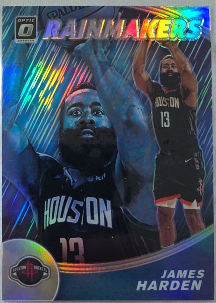 James Harden 2019 Optic Rainmakers Silver