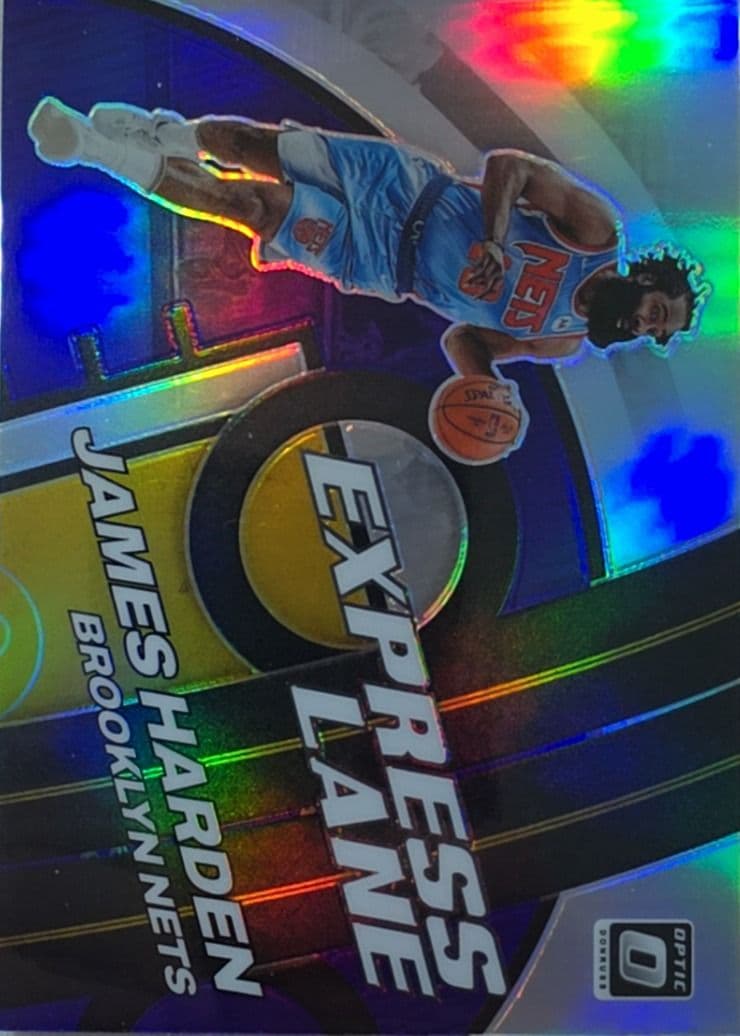 James Harden 2021 Optic Express Lane Silver