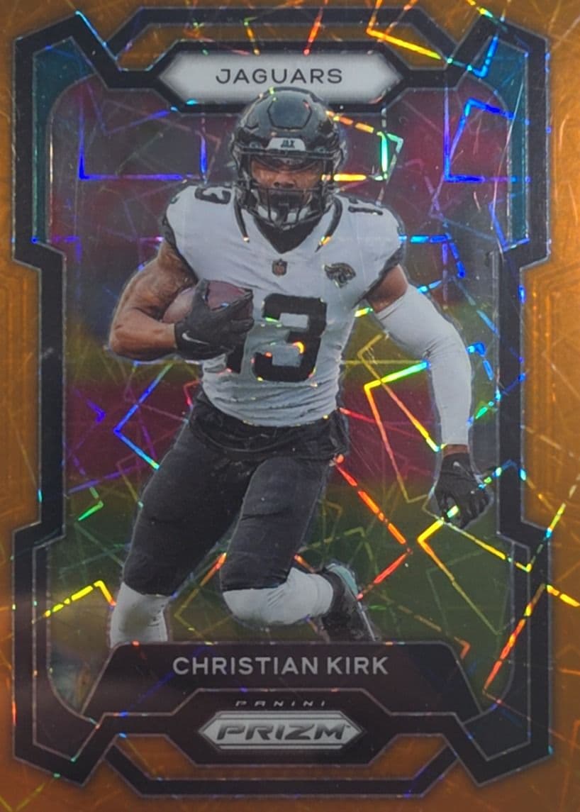 Chrisitan Kirk 2023 Prizm Orange Lazer