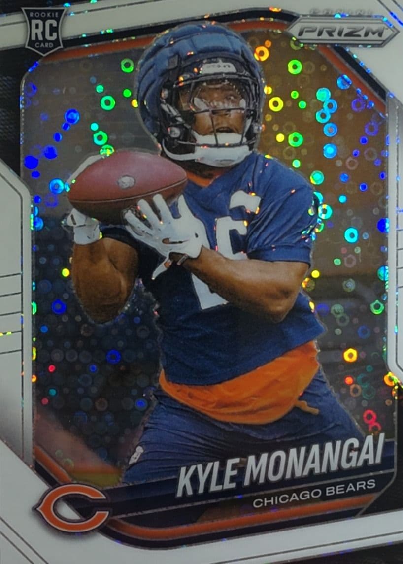 Kyle Monangai 2025 Prizm white disco