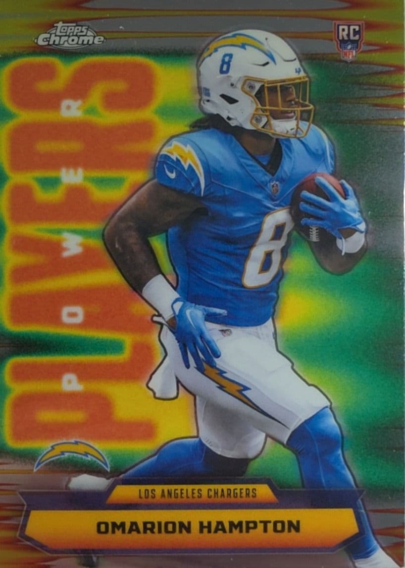 Omarion Hampton 2025 Topps Chrome Power Players