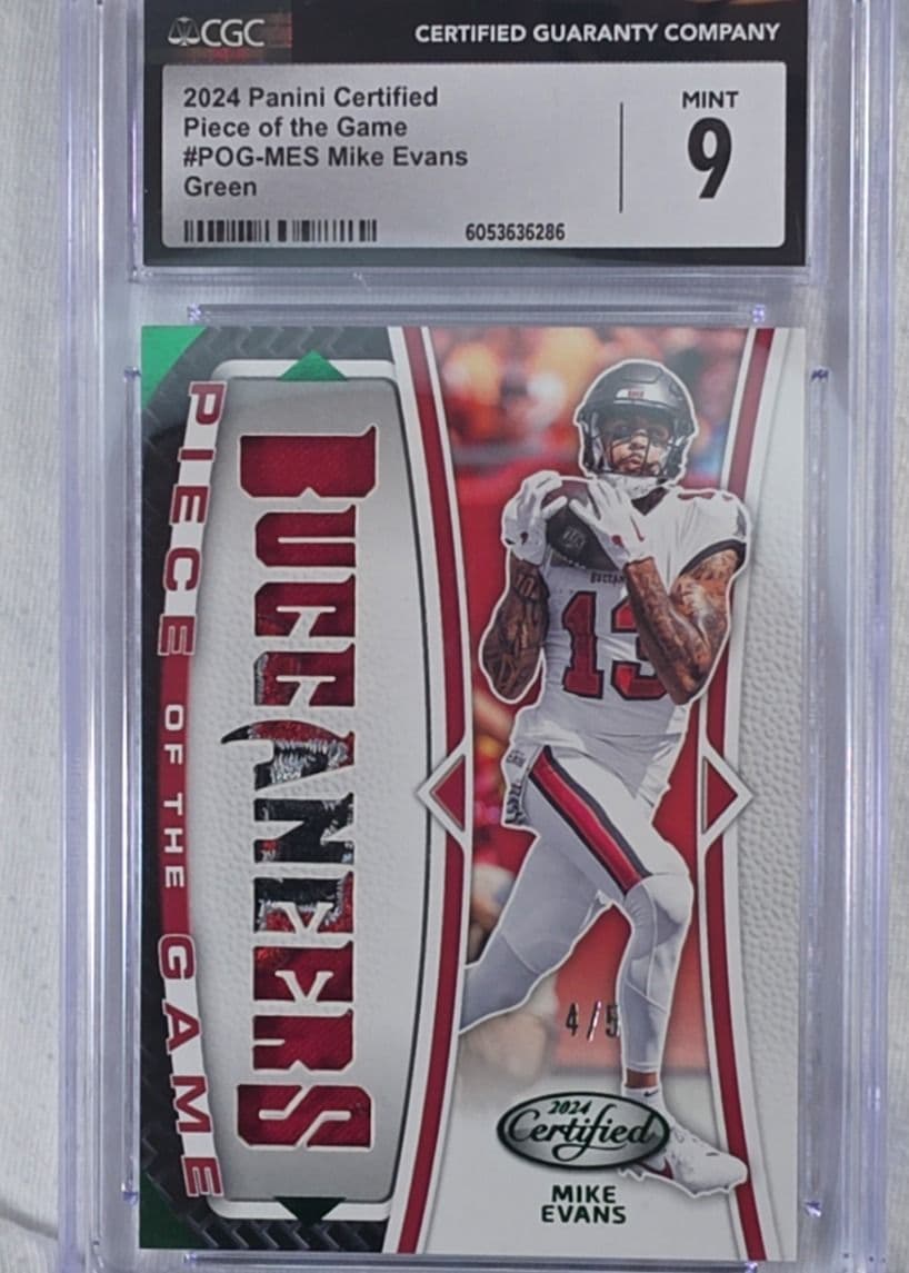 Mike Evans 2024 Certified Piece of the Game