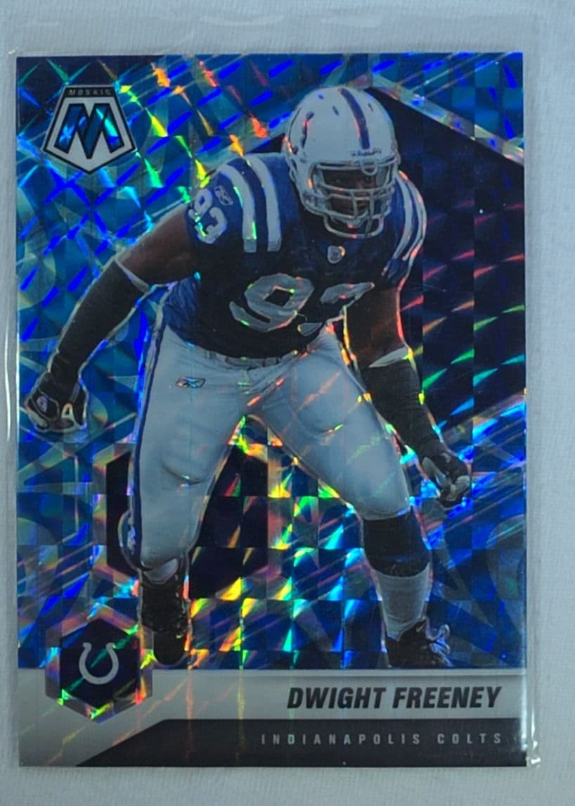 Dwight Freeney 2021 Mosaic Blue