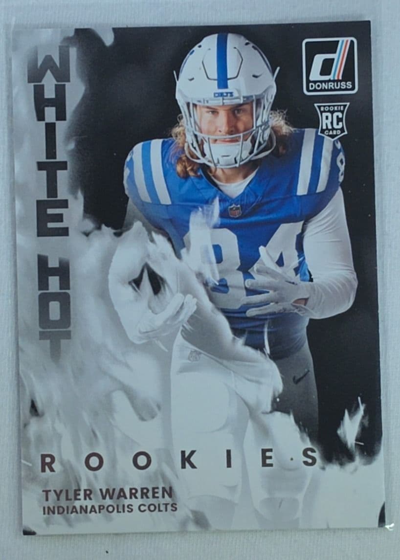 Tyler Warren 2025 White Hot Rookies