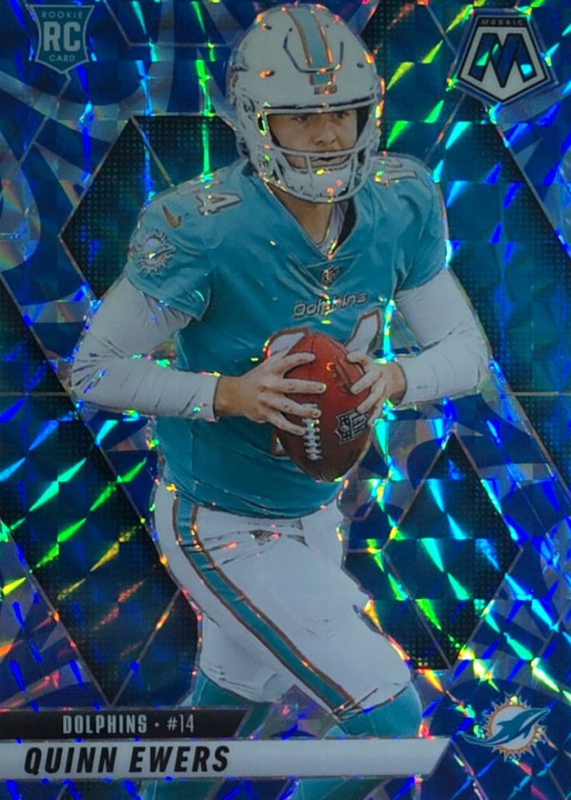 Quinn Ewers 2025 Mosaic Blue Reactive