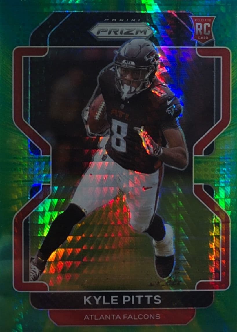 Kyle Pitts 2021 Prizm Green