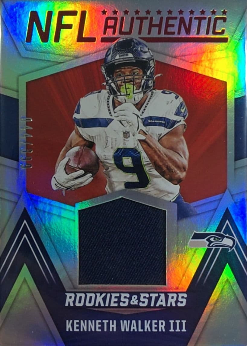 Kenneth Walker 2023 Rookies & Stars Authentic