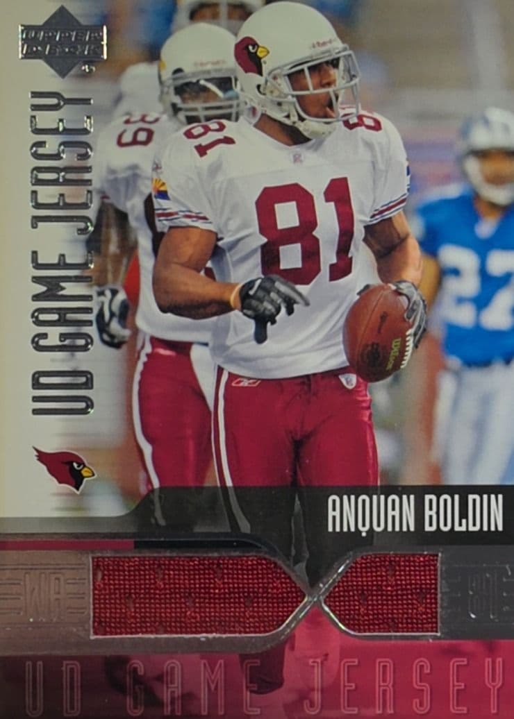 Anquan Bolden 2004 Upper Deck Game Jersey