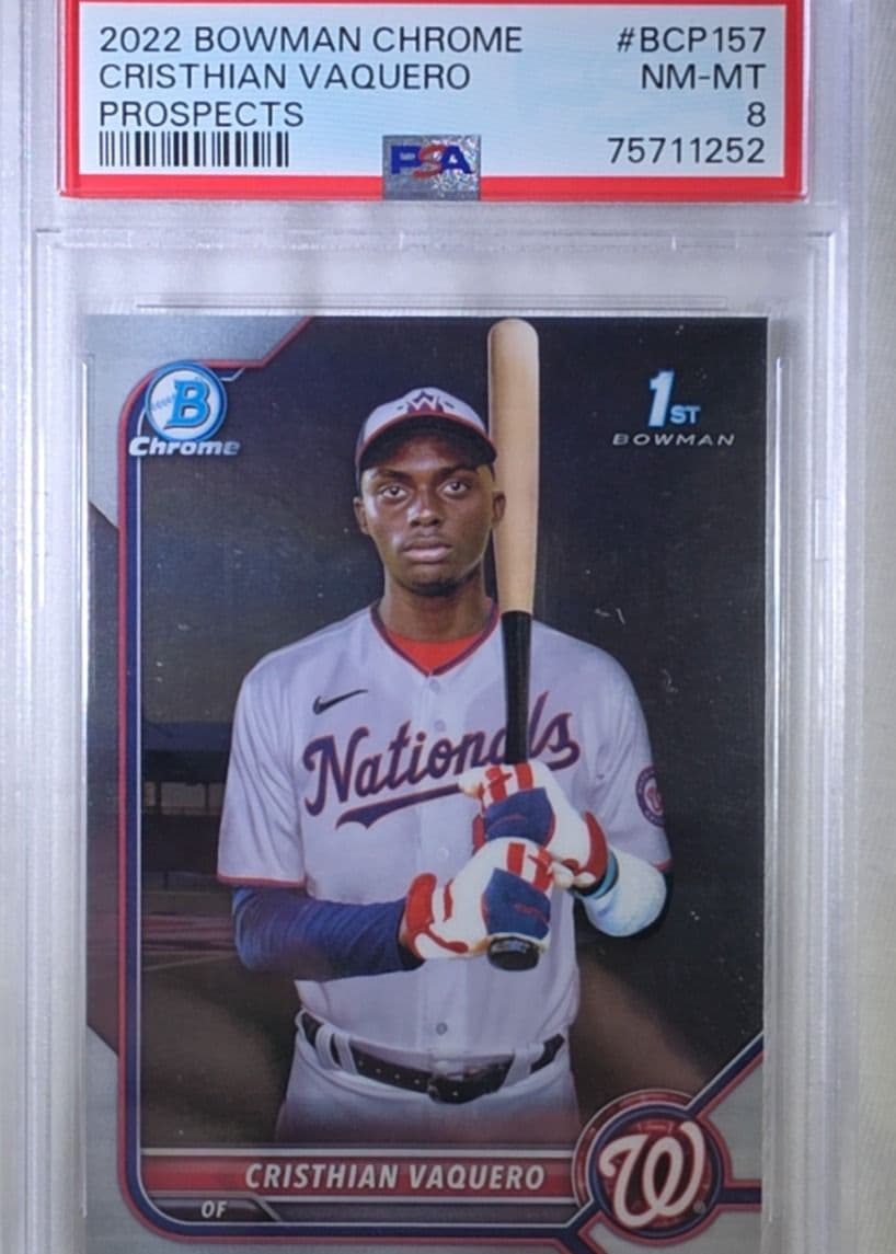 Cristhian Vaquero 2022 Bowman Chrome