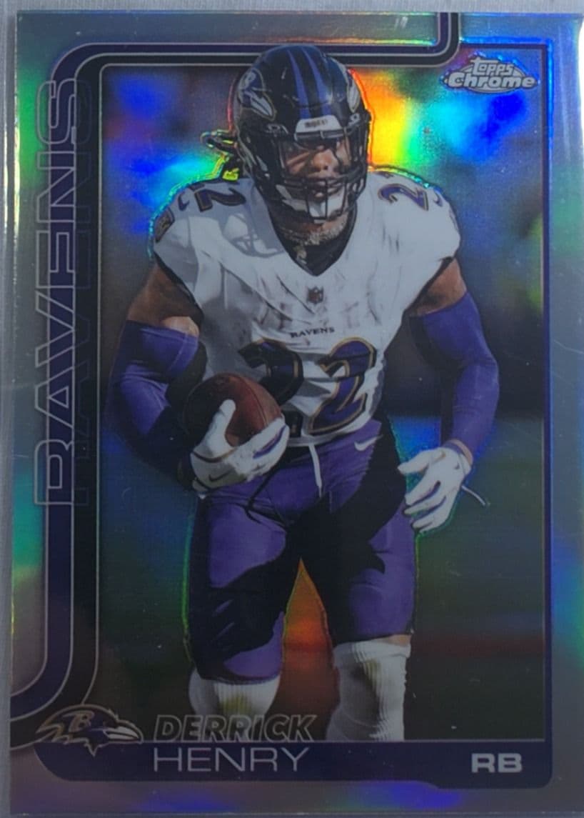 Derrick Henry 2025 Topps Refractor