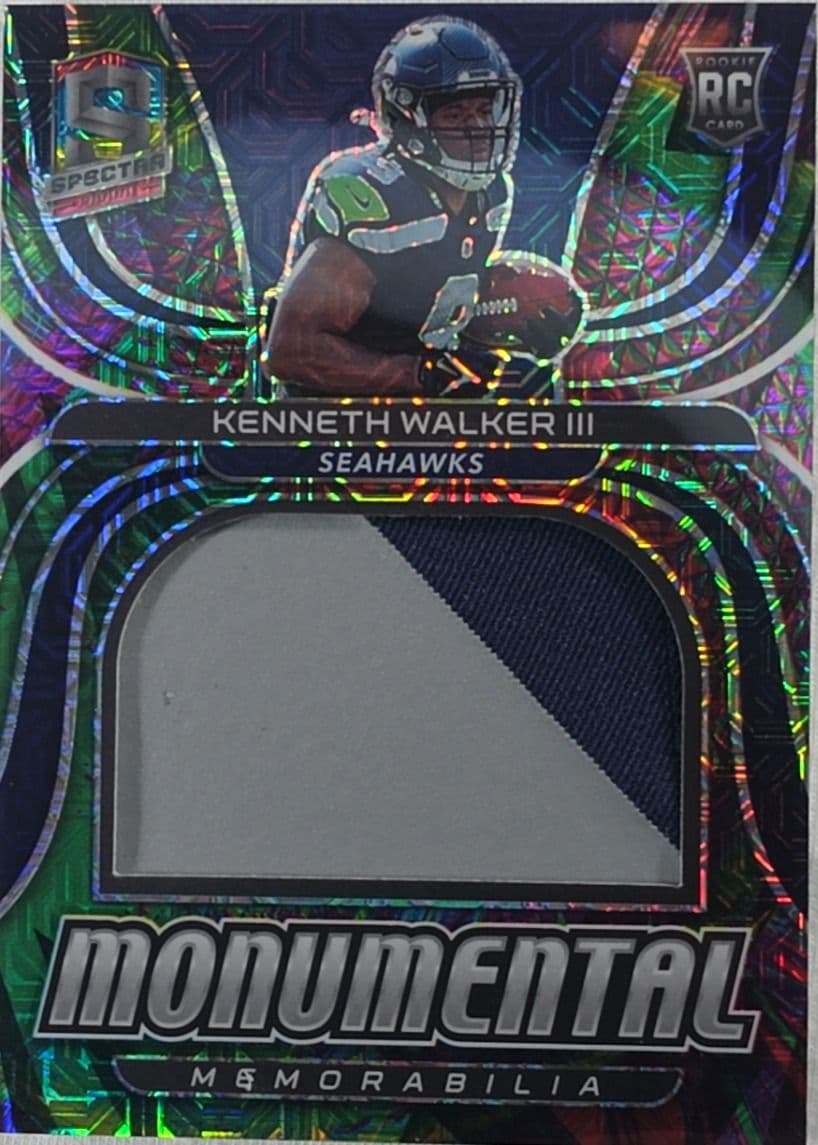 Kenneth Walker II 2022 Spectra Monumental