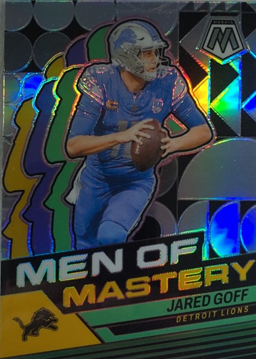 Jared Goff 2024 Mosaic Men of Mastery