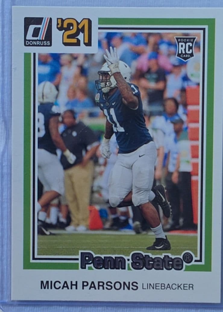 Micah Parsons 2021 Donruss