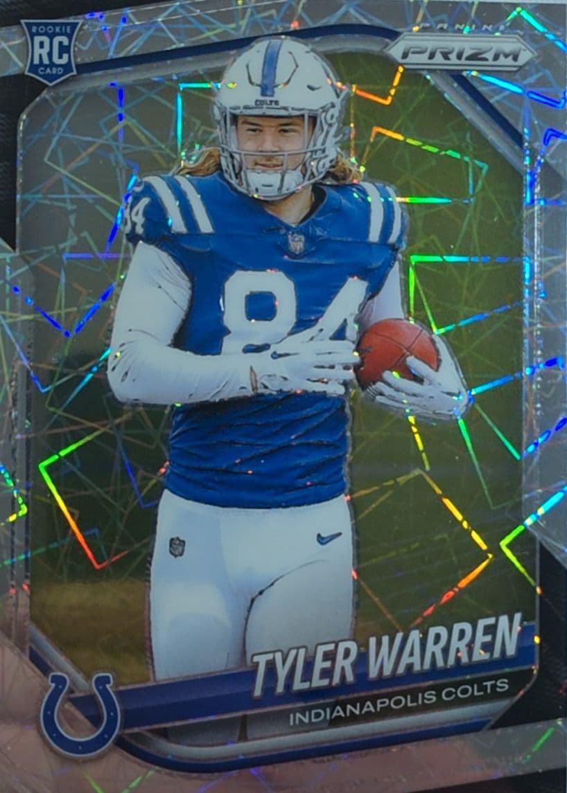 Tyler Warren 2025 Prizm Silver Lazer