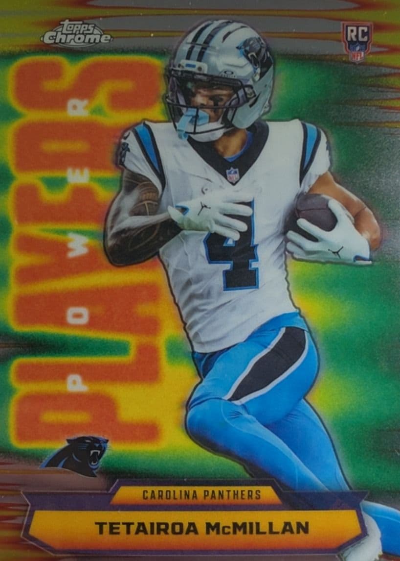 Tetairoa McMillan 2025 Topps Power Players