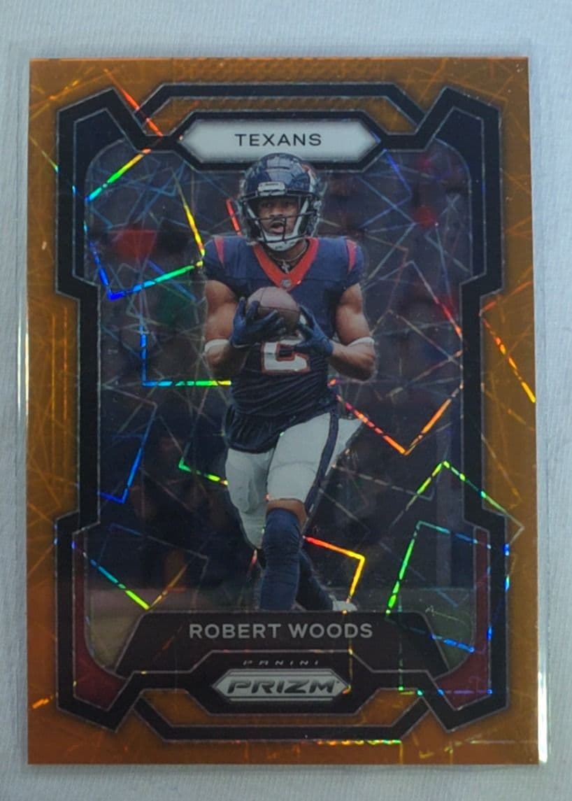 Robert Woods 2023 Prizm Orange Lazer