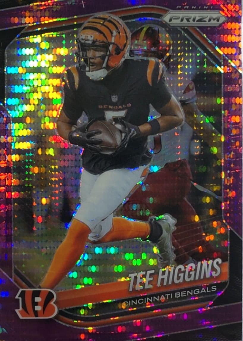 Tee Higgins 2025 Prizm Purple Shimmer