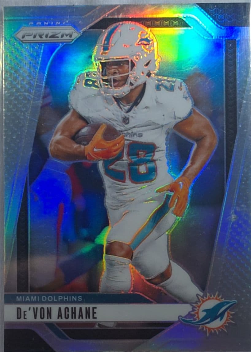 Devone Achane 2024 Prizm Silver