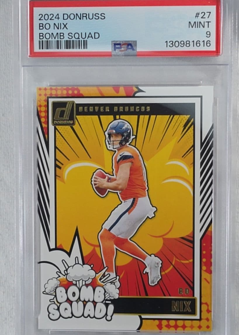 Bo Nix 2024 Doruss Bomb Squad
