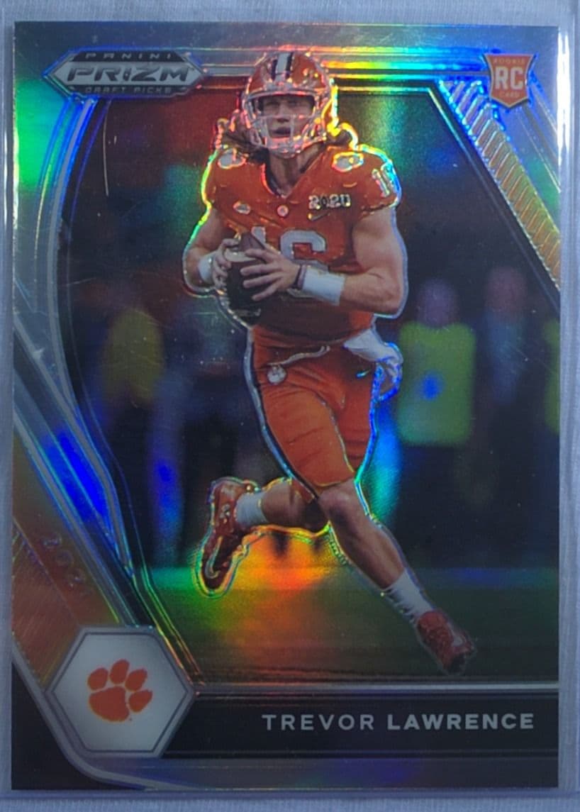 Trevor Lawrence 2021 Prizm Draft Picks Silver