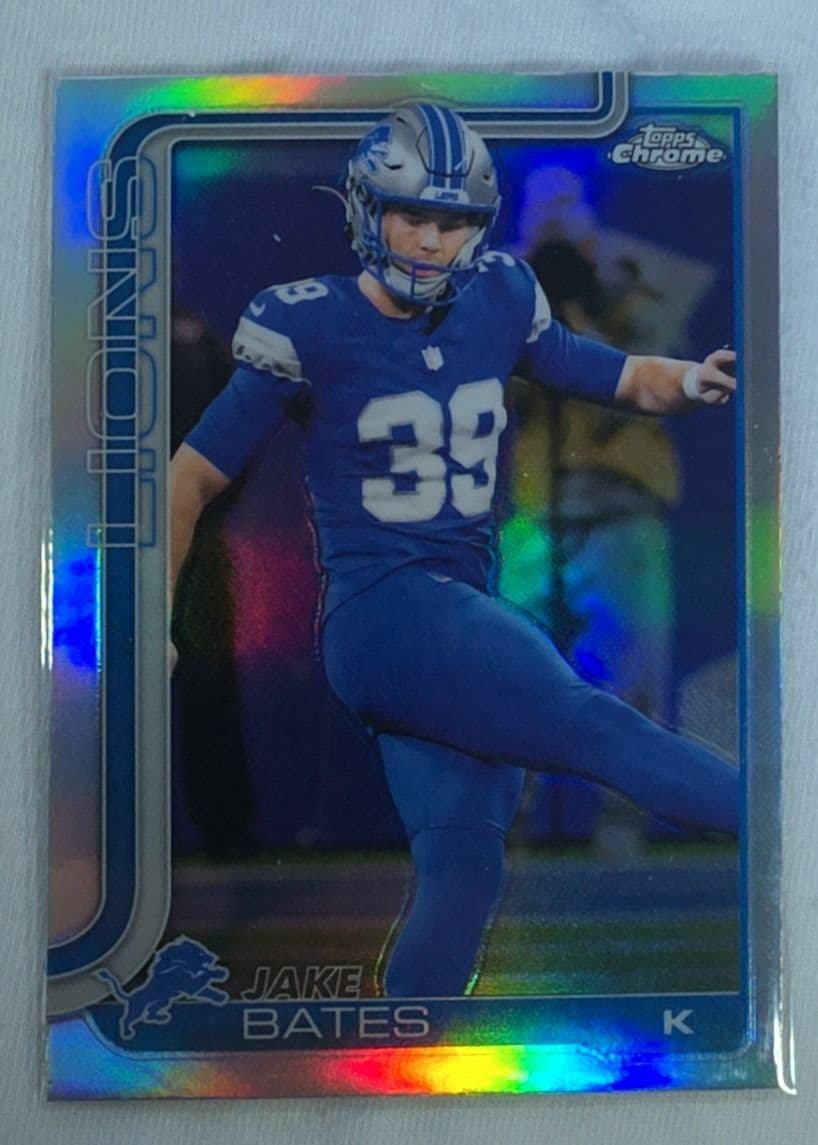 Jake Bates 2025 Topps Refractor