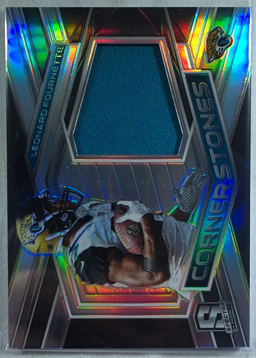 Leonard Fournette 2018 Spectra Corner Stones