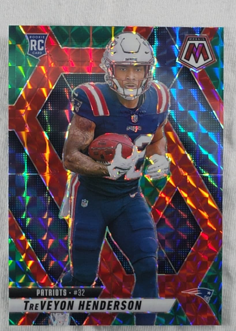 TreVeyon Henderson 2025 Mosaic red/green