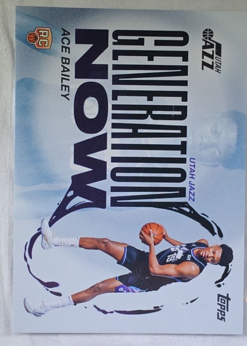 Ace Bailey 2024 Topps Generation Now
