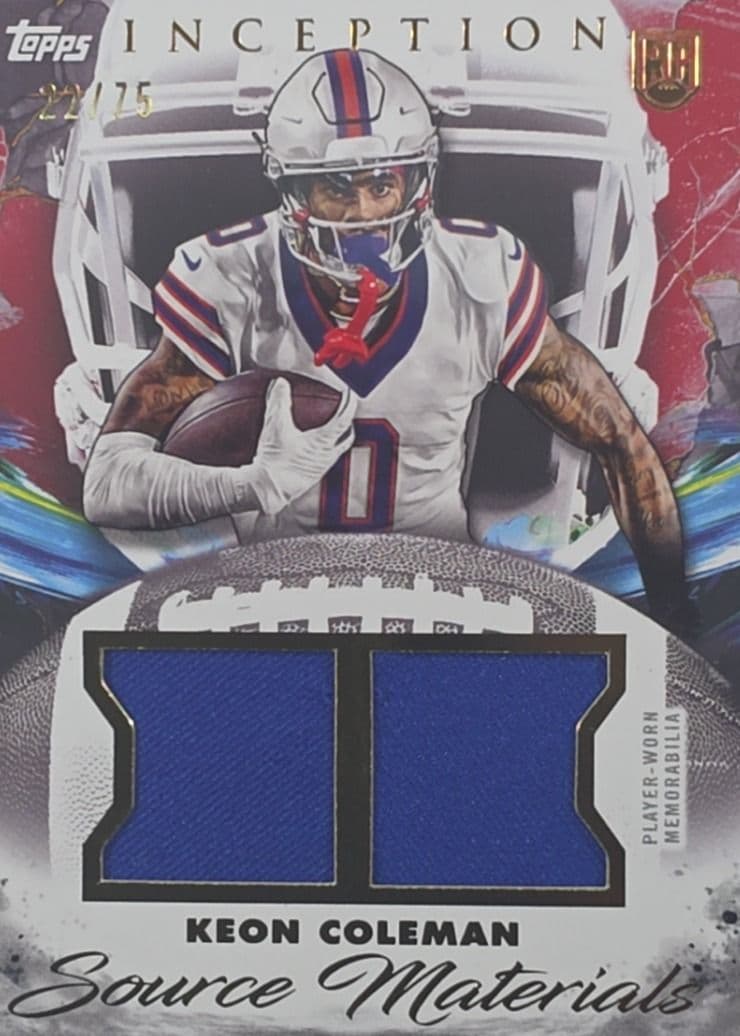 Keon Coleman 2024 Topps Inception