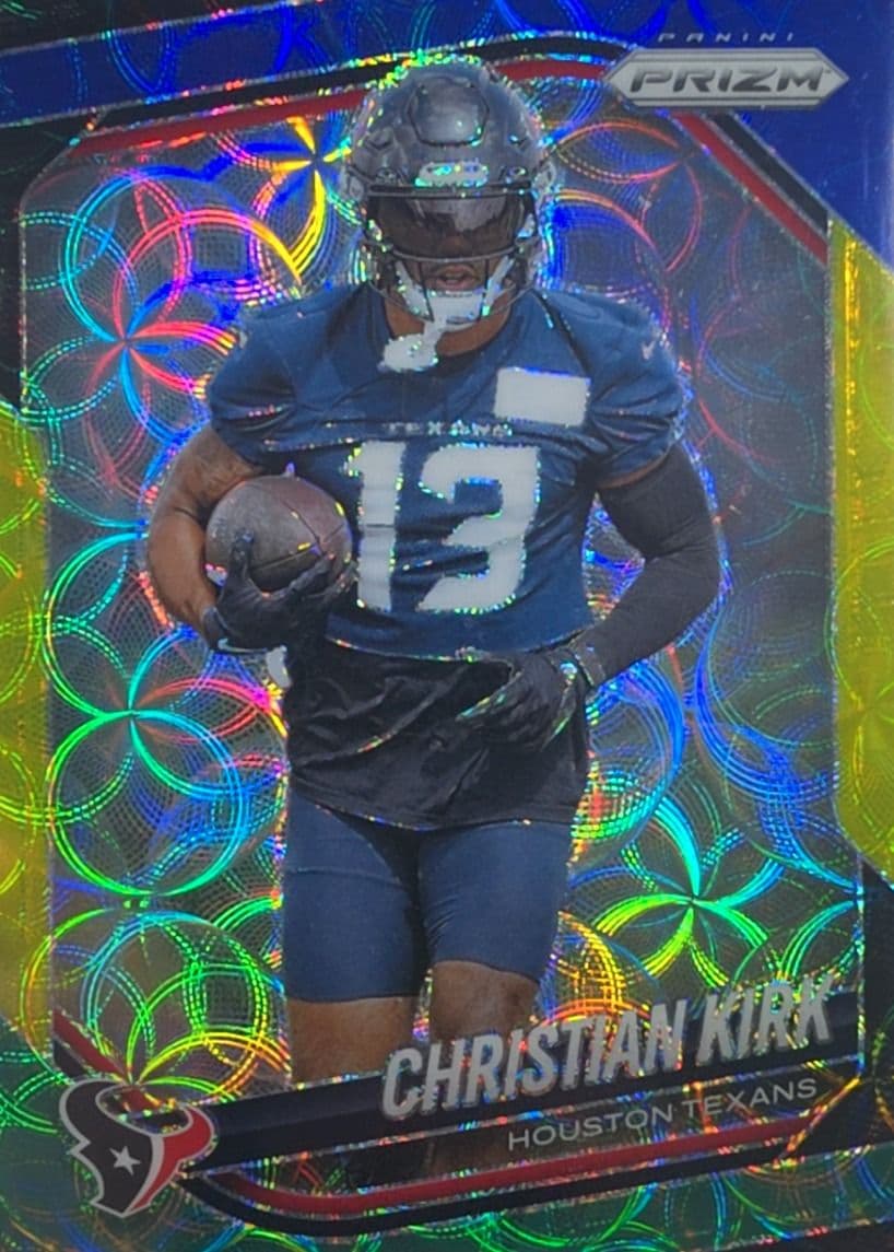 Christian Kirk 2025 Prizm Blue Yellow Scope