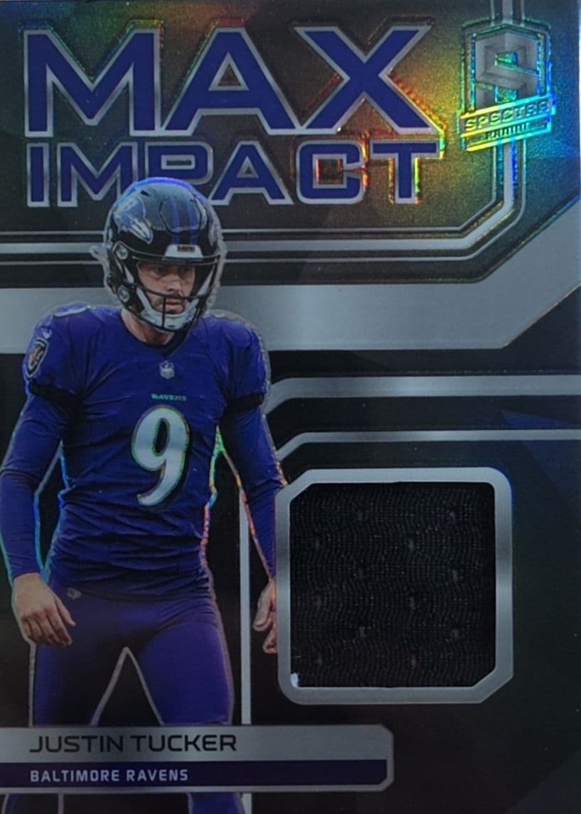 Justin Tucker 2022 Spectra Max Impact