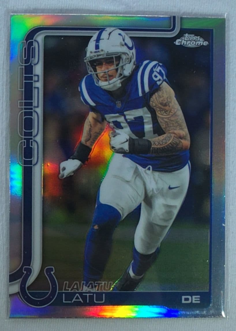 Laiatu Latu 2025 Topps Refractor