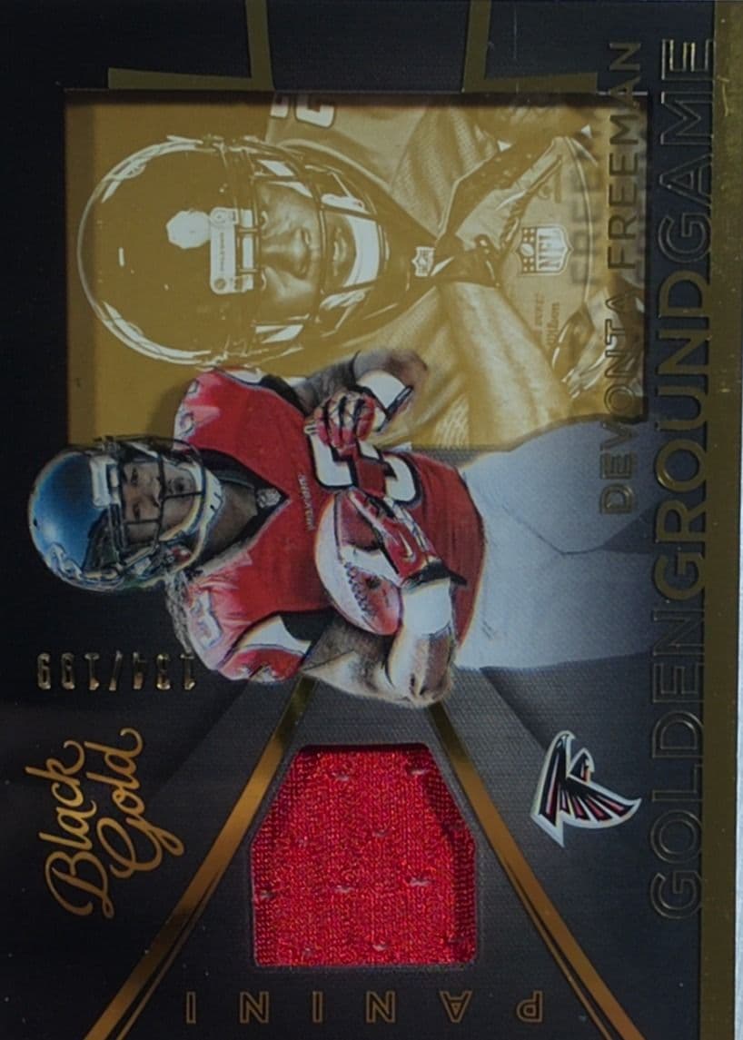 Devonte Freeman 2015 Black Golden Ground Game