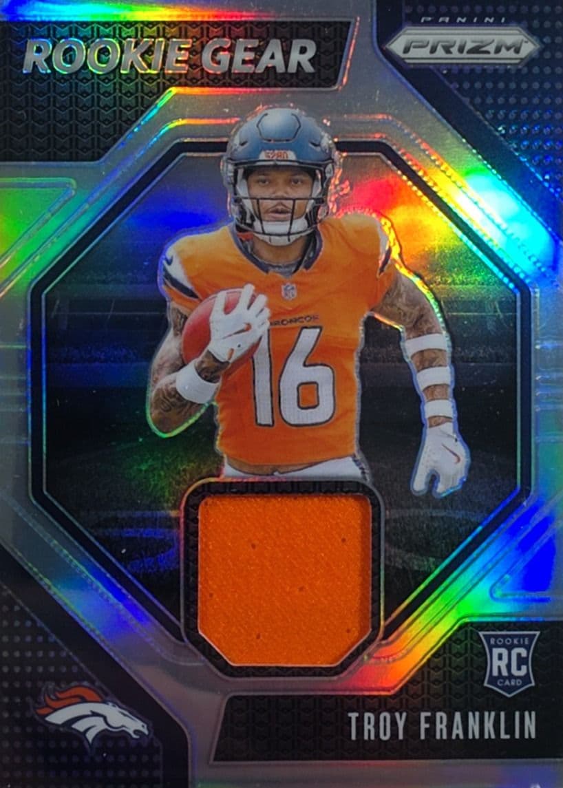 Troy Franklin 2024 Prizm Silver